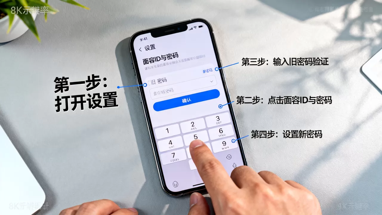iphone改密码怎么改，苹果密码修改步骤