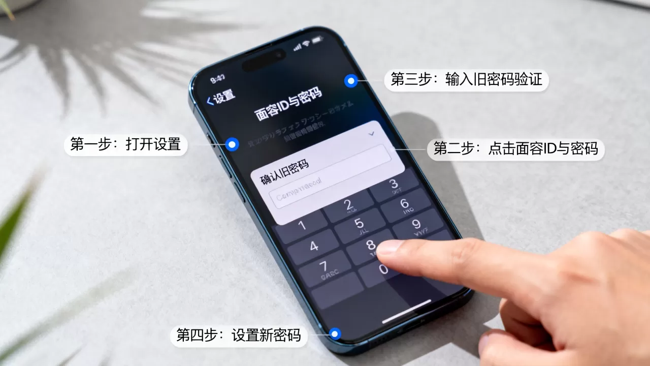 iphone改密码怎么改，苹果密码修改步骤