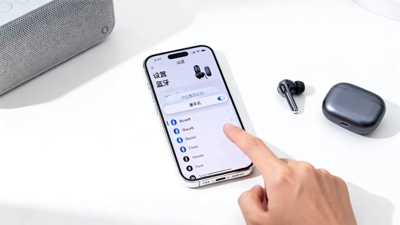 iphone改蓝牙设备名称怎么改，苹果蓝牙名字修改方法