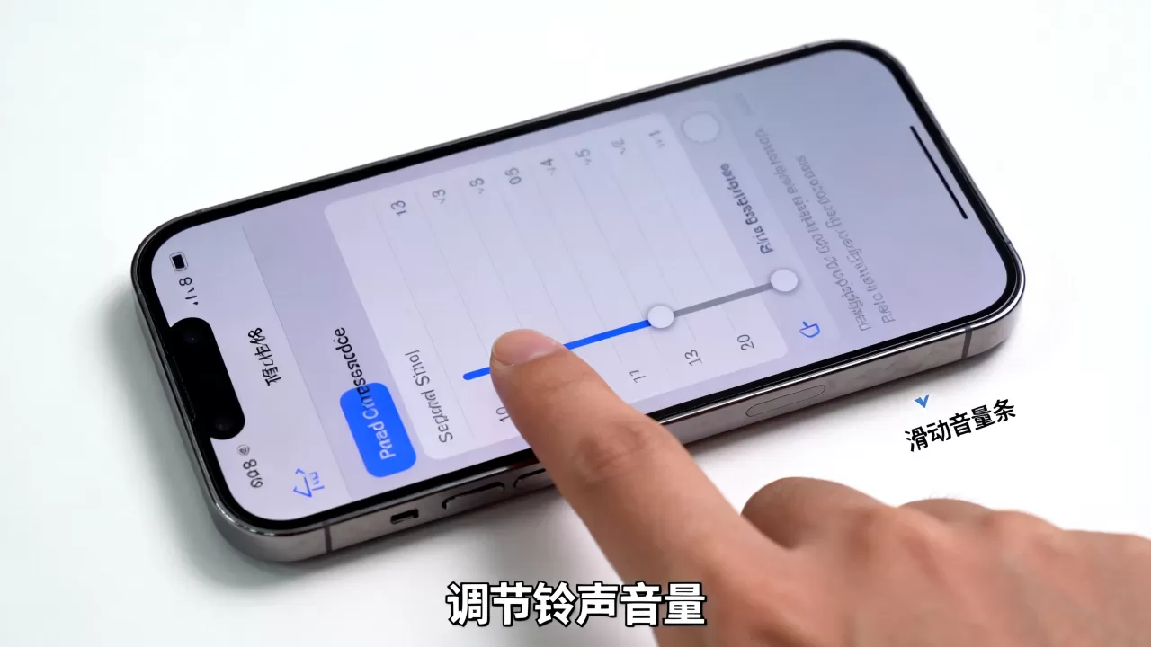 iphone调铃声怎么音量，iphone调节铃声大小