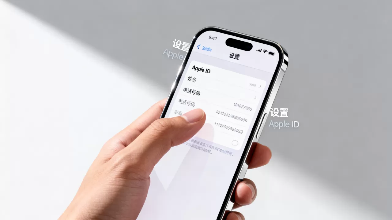 iphone查看id怎么看，苹果id号码在哪里查看