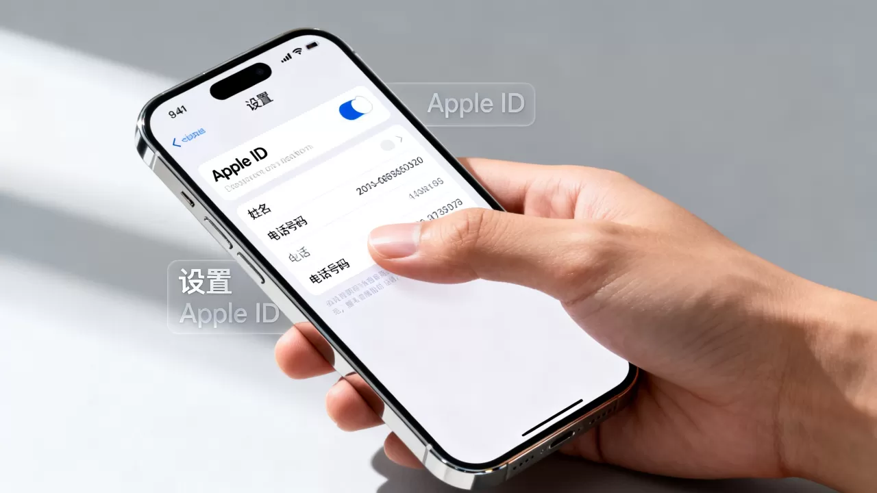 iphone查看id怎么看，苹果id号码在哪里查看