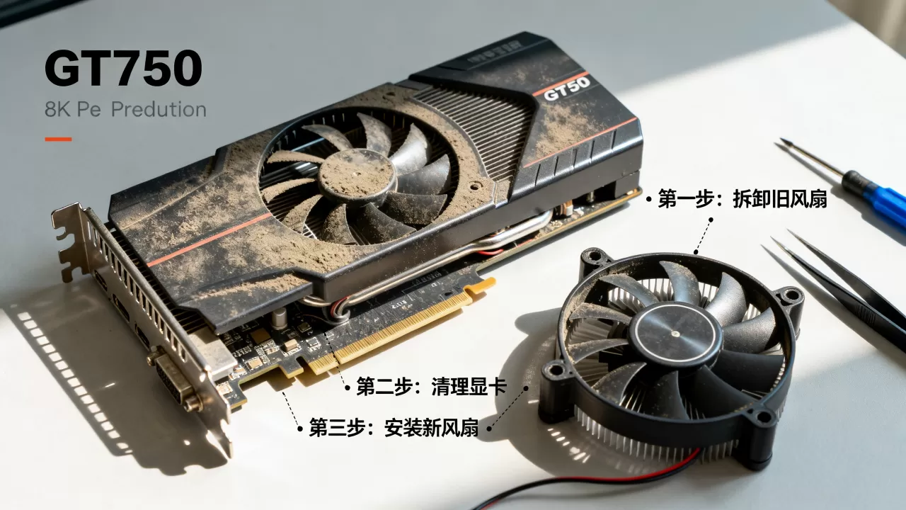 gt730显卡更换风扇,gt730显卡风扇坏了怎么更换 gt730显卡更换风扇,gt730显卡风扇坏了怎么更换