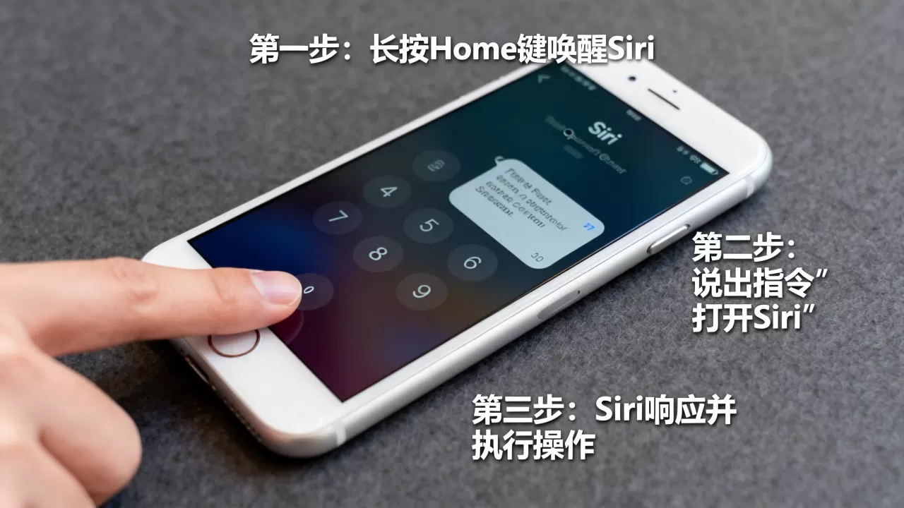 iphone7怎么用语音助手，iphone7怎么打开siri