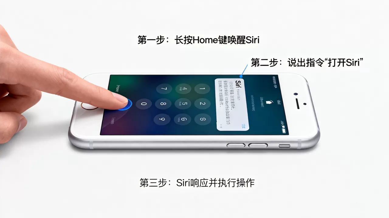 iphone7怎么用语音助手，iphone7怎么打开siri