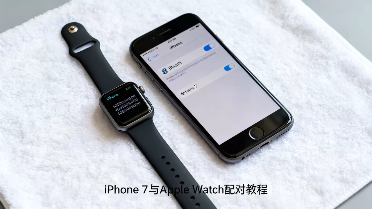 iphone7怎么连接watch，苹果手表与手机配对连接教程