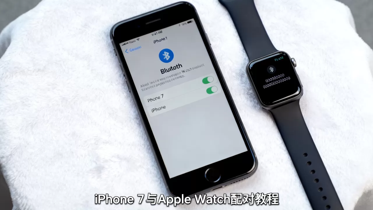 iphone7怎么连接watch，苹果手表与手机配对连接教程