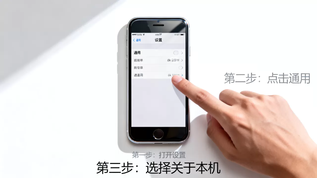 iphone7怎么看配置，iphone7查看配置方法