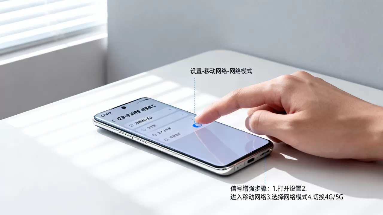 oppo信号增强输什么,手机信号不好怎么设置 oppo信号增强输什么,手机信号不好怎么设置