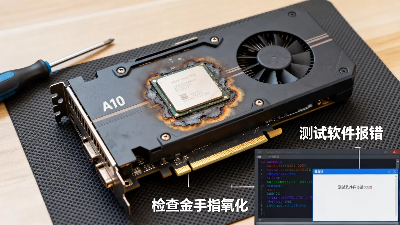 a10核心显卡坏了怎么办？a10核心显卡故障