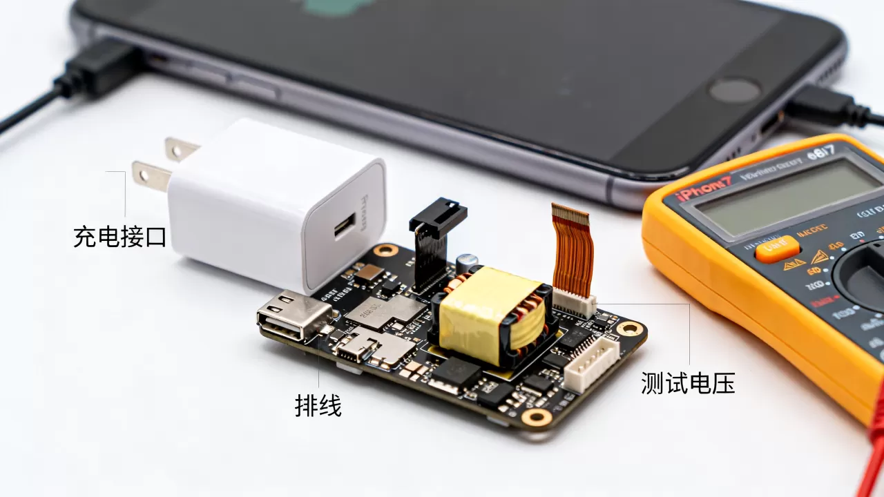 iphone7充电器怎么维修，iphone7充电器坏了修还是换