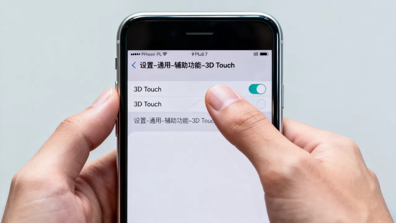 iphone7p怎么设置3D，iphone7plus3dtouch怎么开启