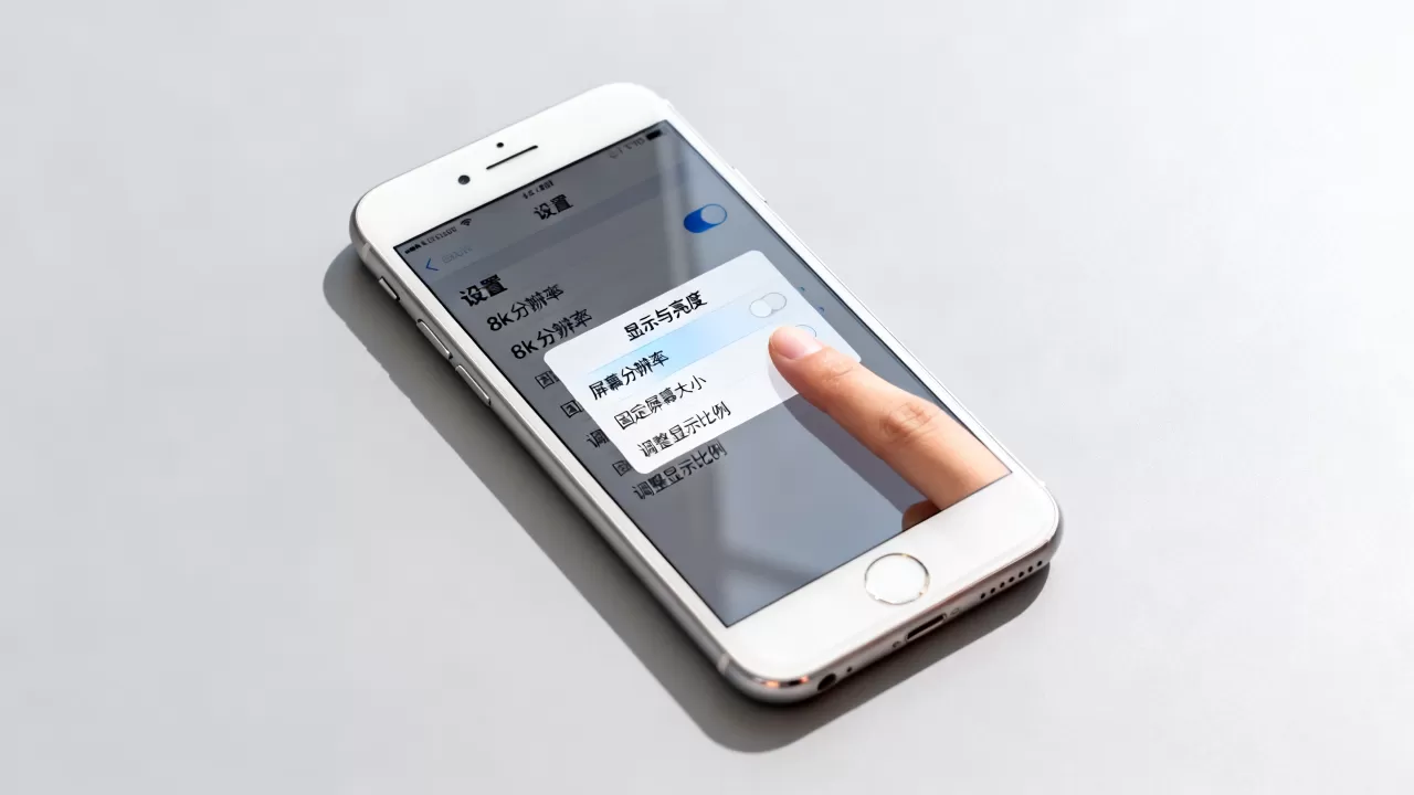 iphone6怎么固定屏幕大小吗，iphone6屏幕显示比例怎么设置