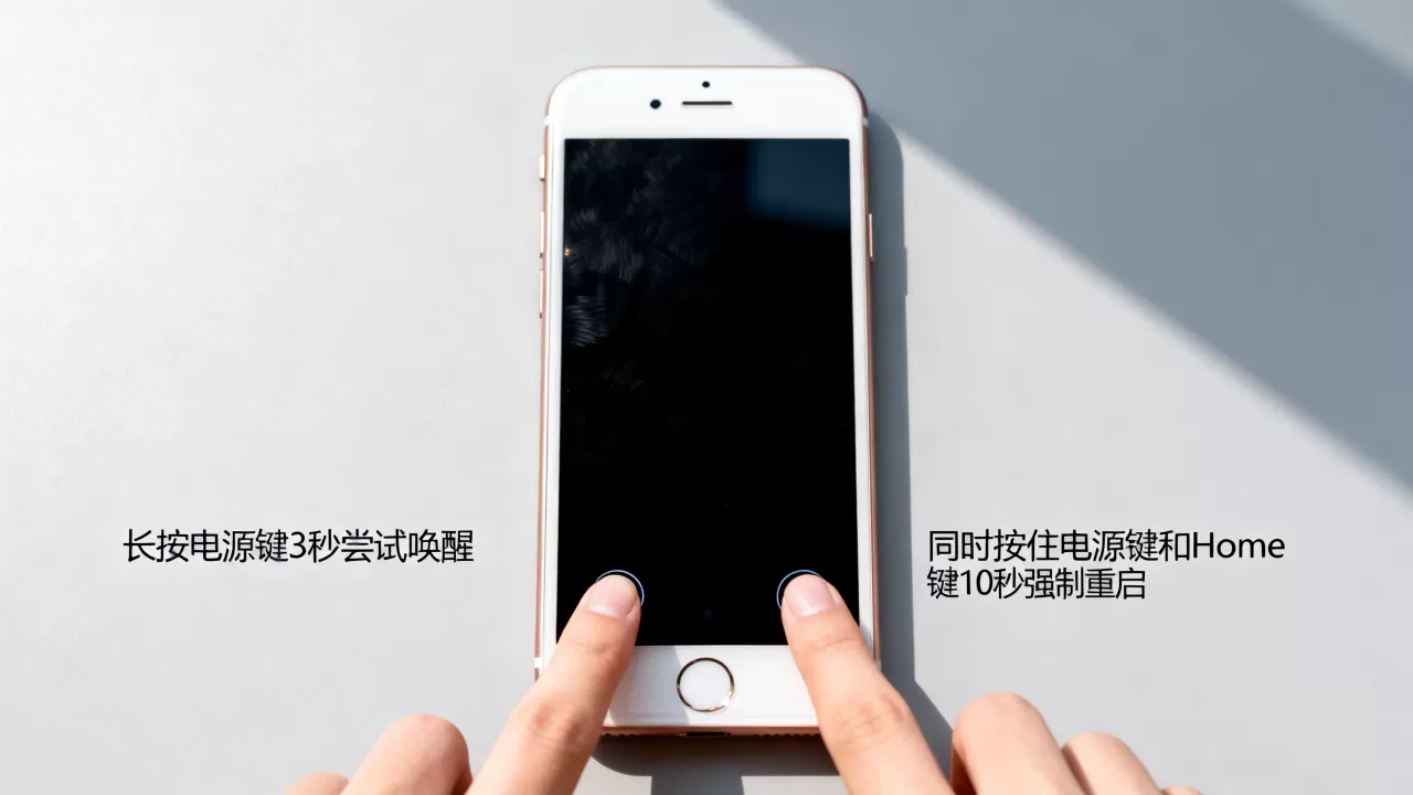 iphone6屏幕怎么打开，iphone6屏幕失灵黑屏解决方法