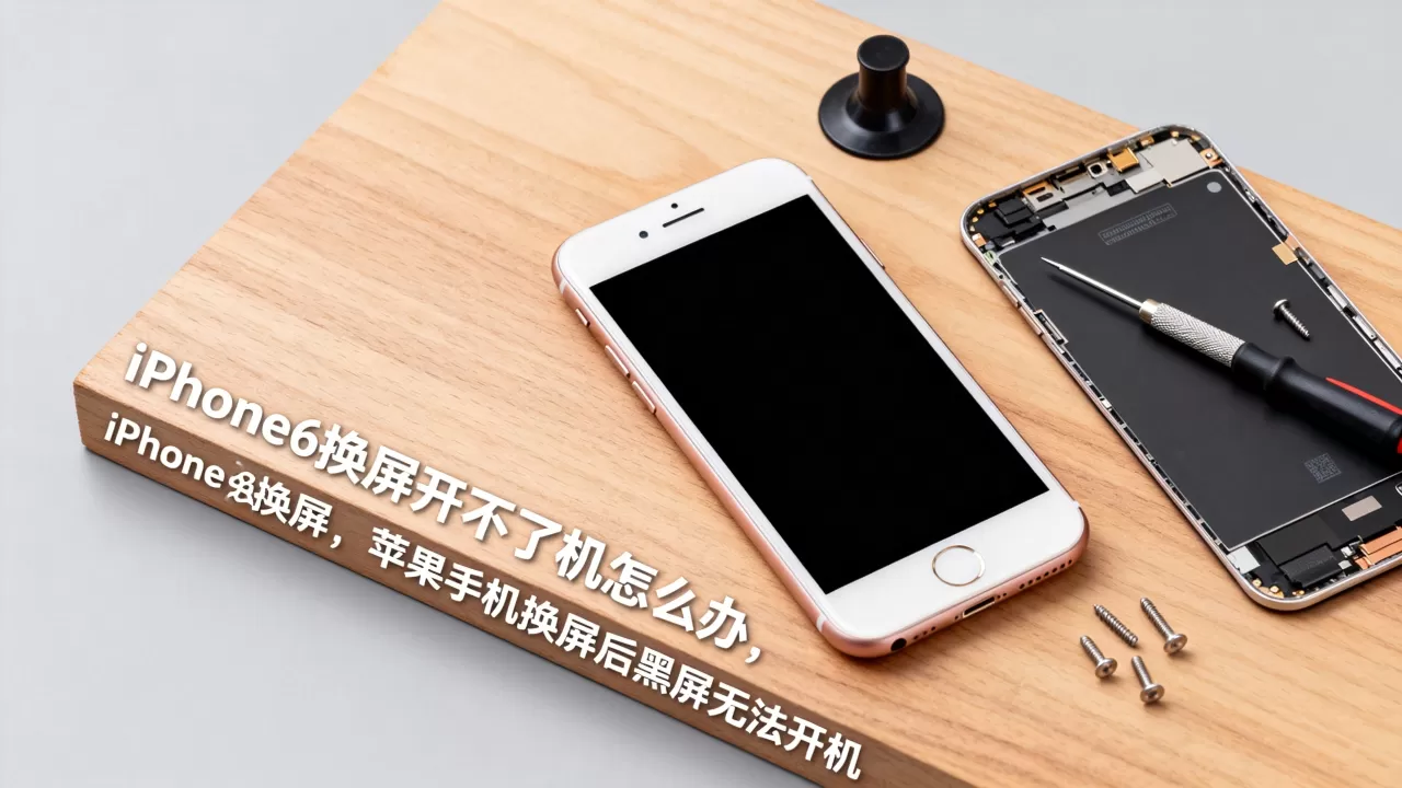 iPhone6换屏开不了机怎么办，苹果手机换屏后黑屏无法开机