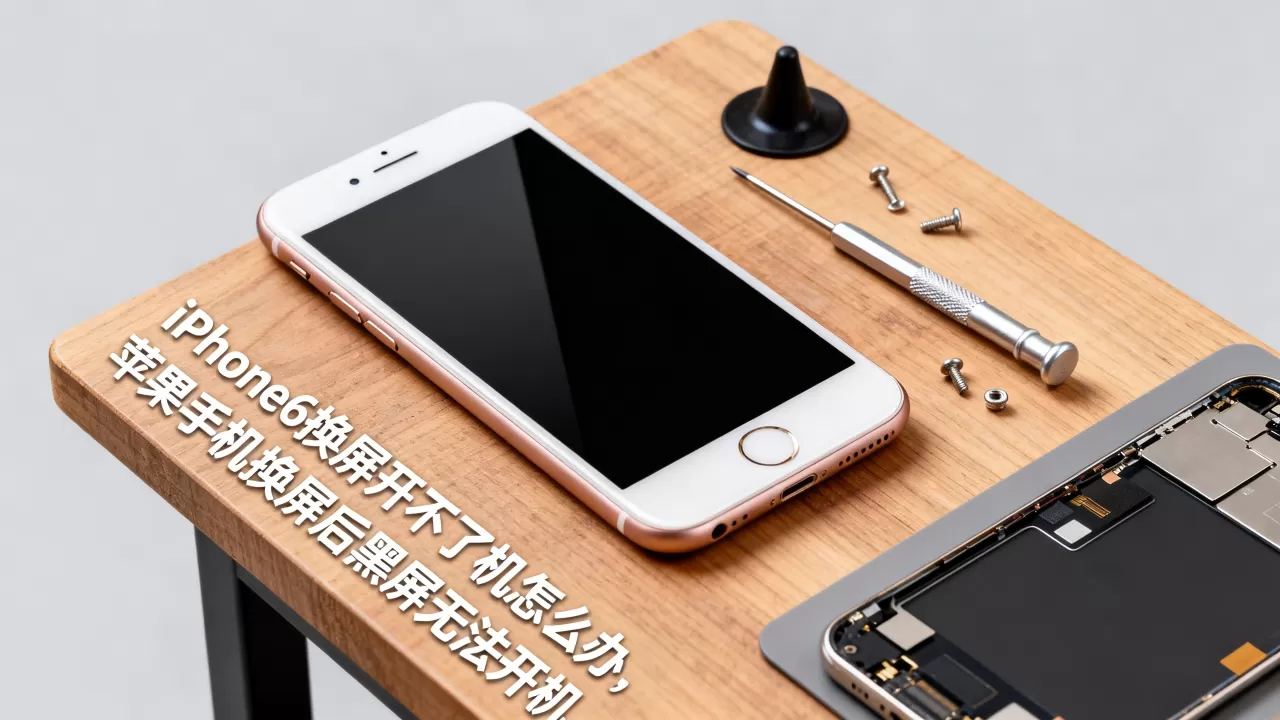 iPhone6换屏开不了机怎么办，苹果手机换屏后黑屏无法开机
