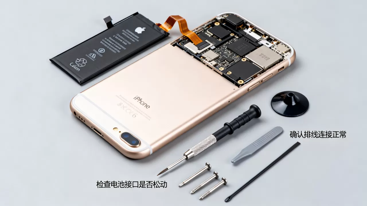 iphone6换电池开不了机怎么办，iphone6换电池后无法开机