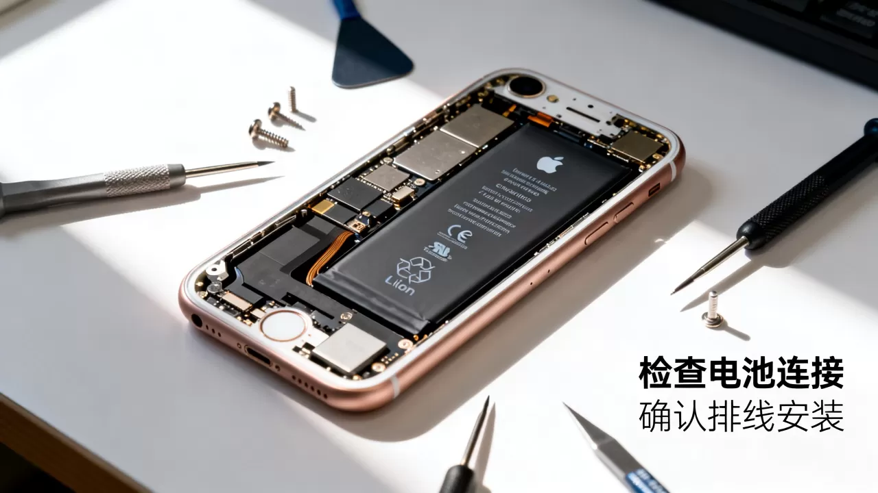 iphone6换电池开不了机怎么办，iphone6换电池后无法开机