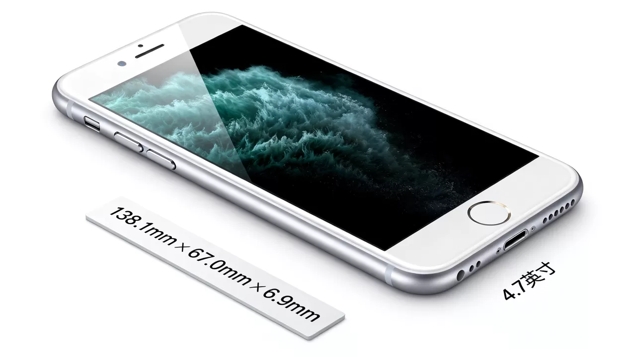 iphone6尺寸怎么看，iphone6屏幕尺寸多大