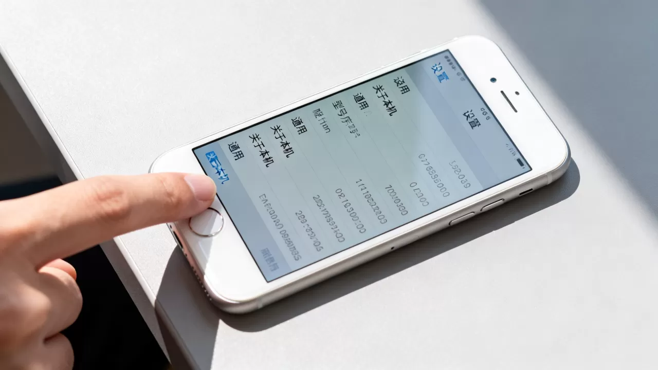 iphone6s配置怎么查询，iphone6s怎么查看配置