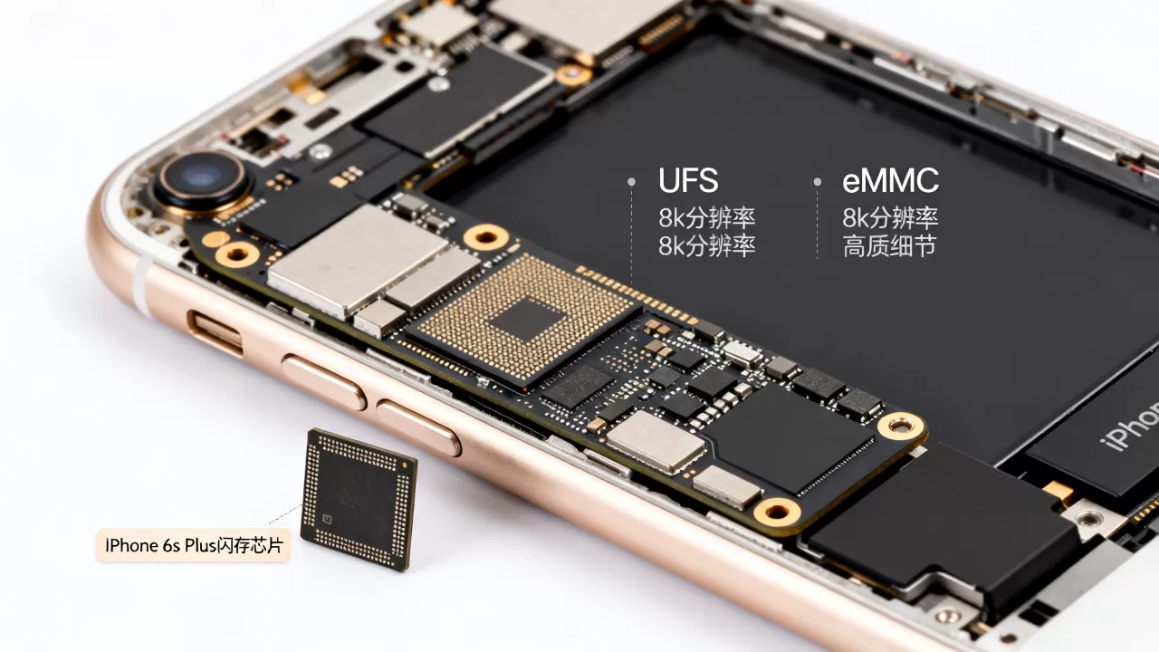 iphone6sp闪存怎么样，iphone6sp闪存是ufs还是emmc