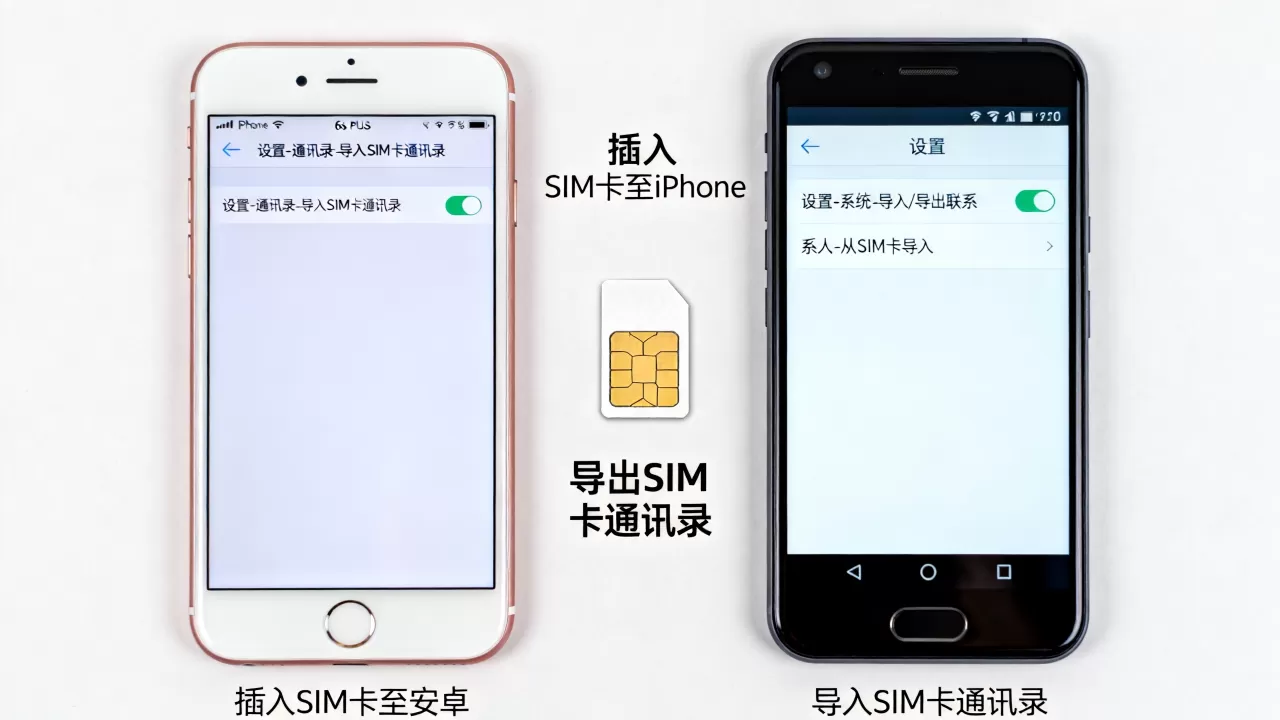 iphone6splus怎么导入通讯录，苹果手机通讯录导入安卓