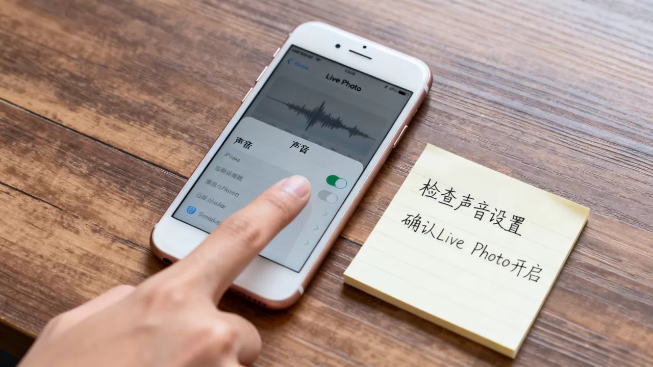 iphone6s live声音怎么办，iphone6s live照片没有声音