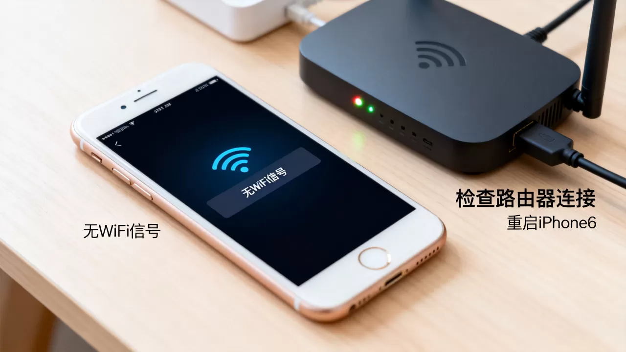 iphone6无wifi信号怎么回事，iphone6连不上wifi怎么办