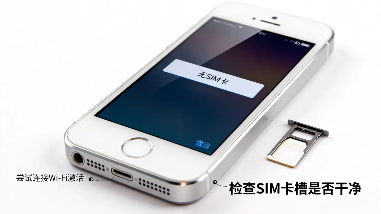 iphone5s无卡怎么激活不了怎么办，iphone5s无卡激活失败解决方法