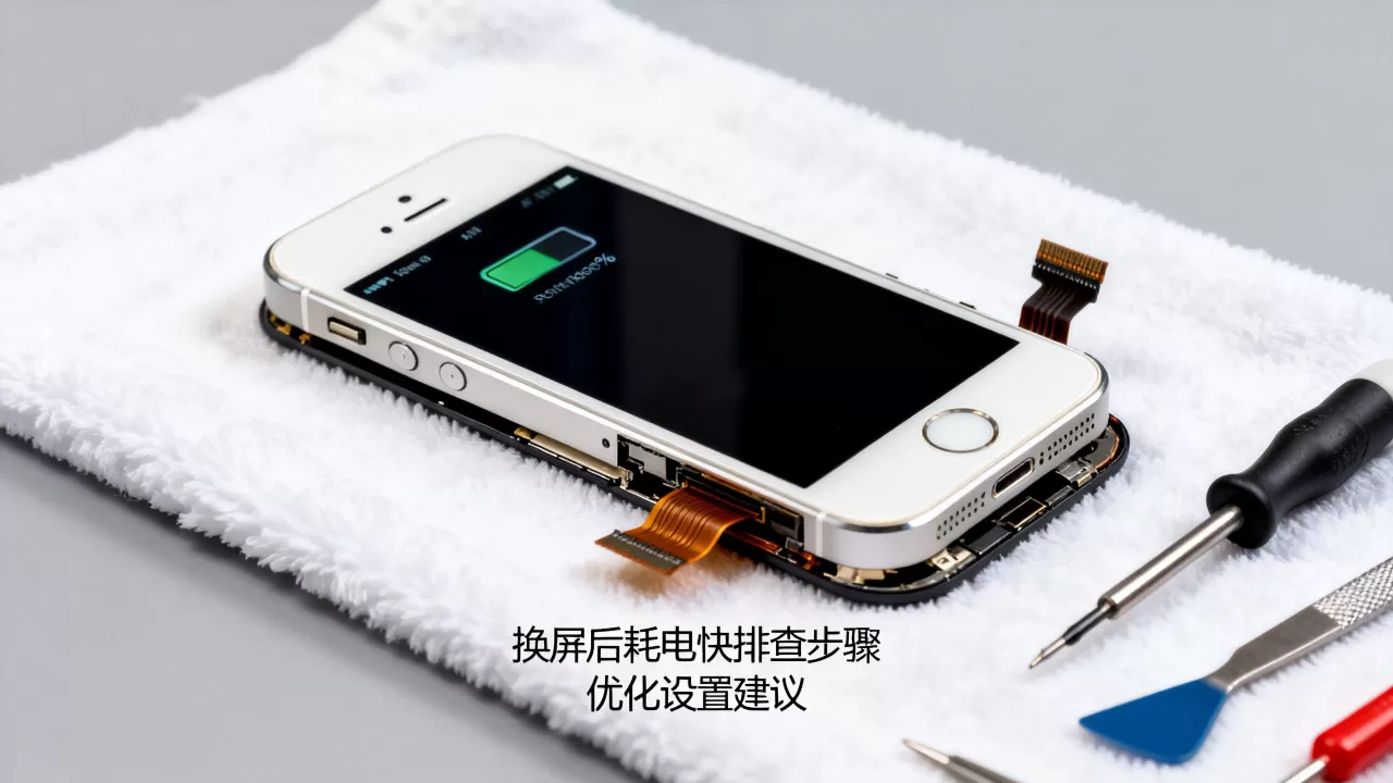 iphone5s换屏幕后耗电快怎么办，iphone5s换屏后耗电快如何解决