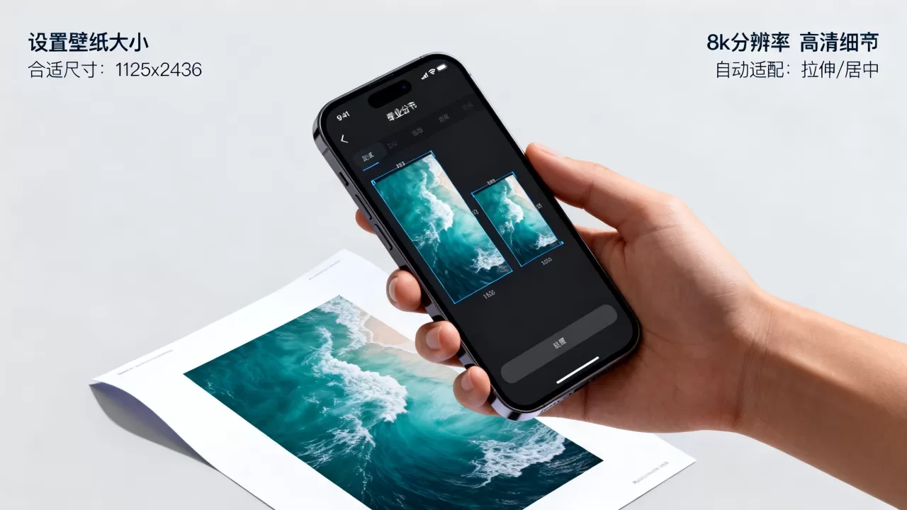 iphone 怎么设置壁纸大小，iphone 壁纸尺寸多少合适