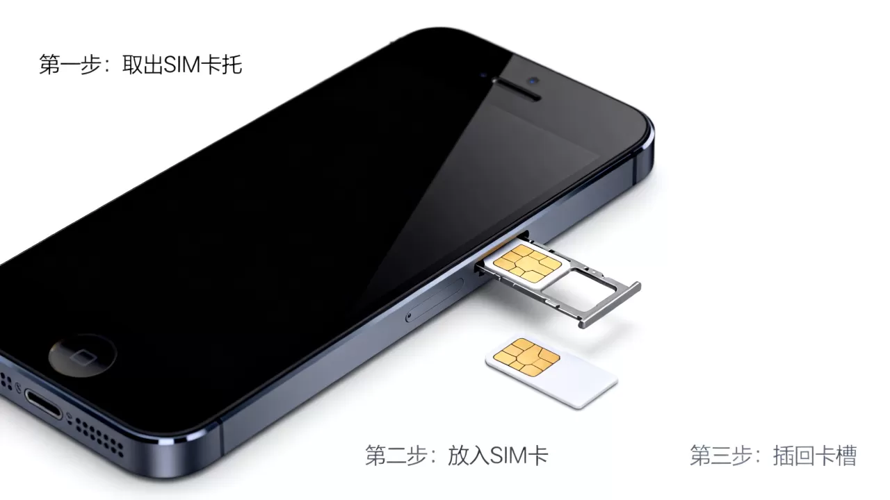 iphone se怎么装卡，iPhone SE手机SIM卡槽安装教程