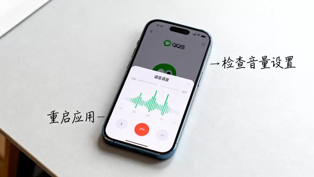 iphone qq听不到声音是怎么回事，iPhone微信语音没声音怎么办
