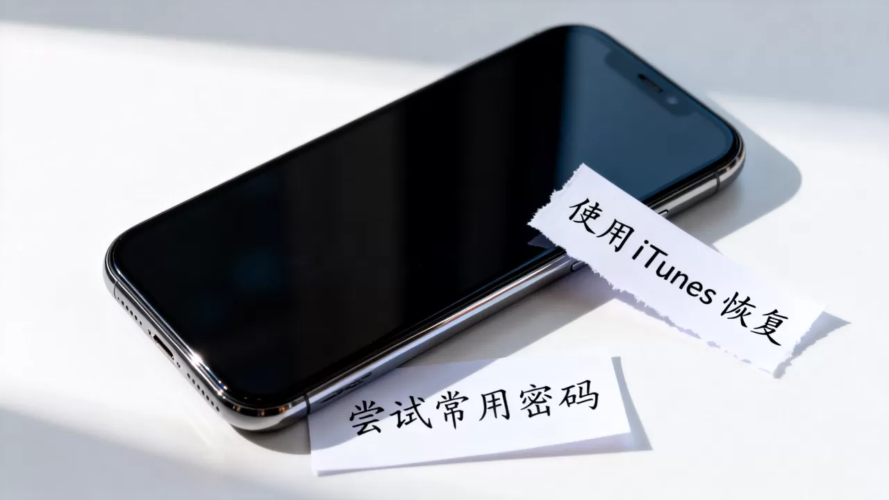 忘记iphone四位数密码怎么破解，iphone密码忘了怎么解开