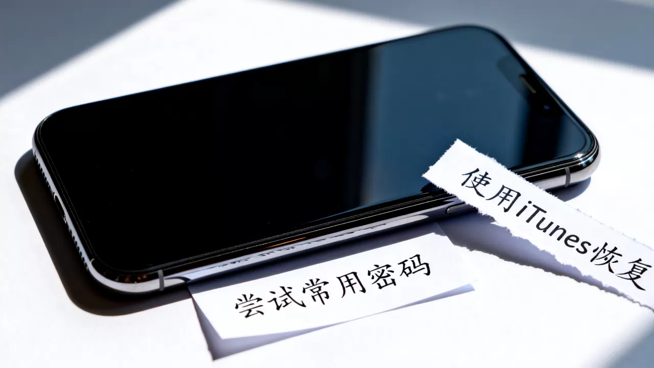 忘记iphone四位数密码怎么破解，iphone密码忘了怎么解开