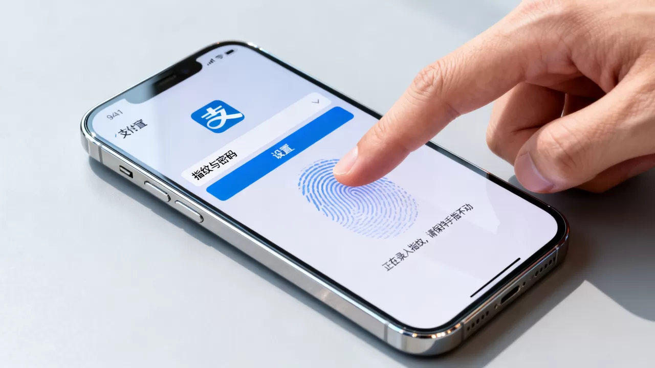 iphone支付宝指纹密码怎么设置方法，支付宝指纹支付设置