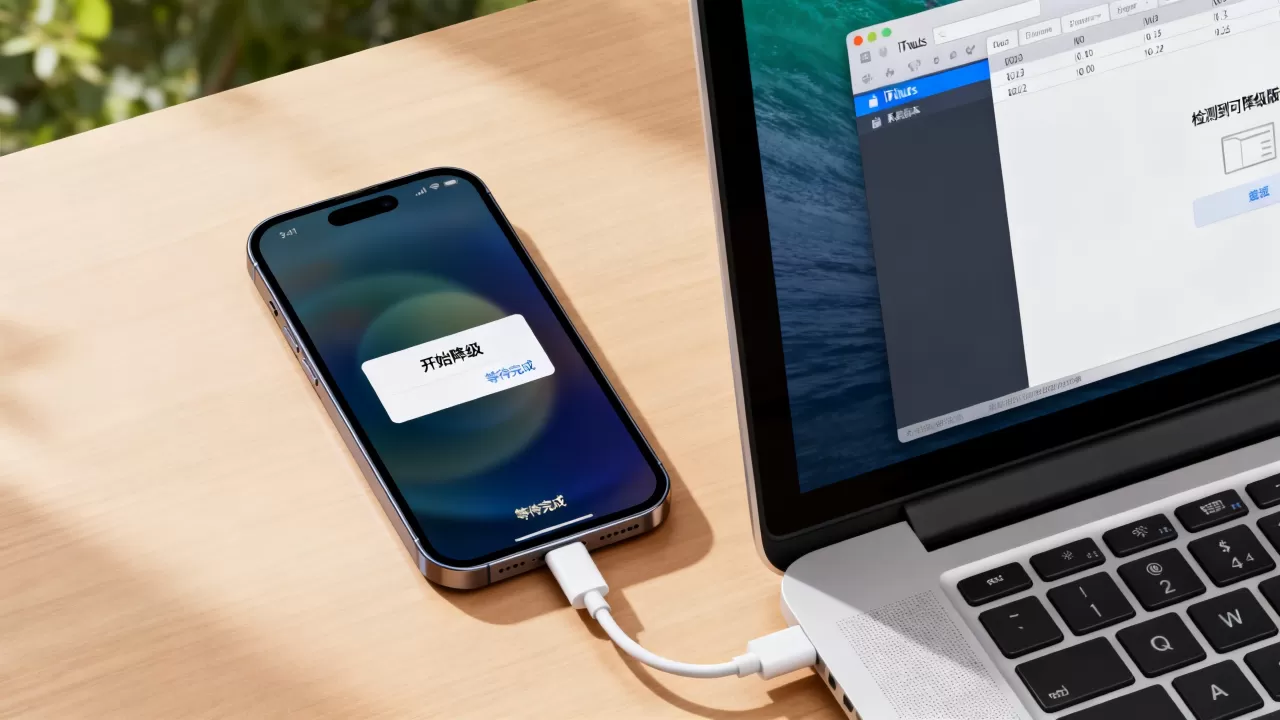 iphone怎么用手机降级，苹果手机系统降级教程