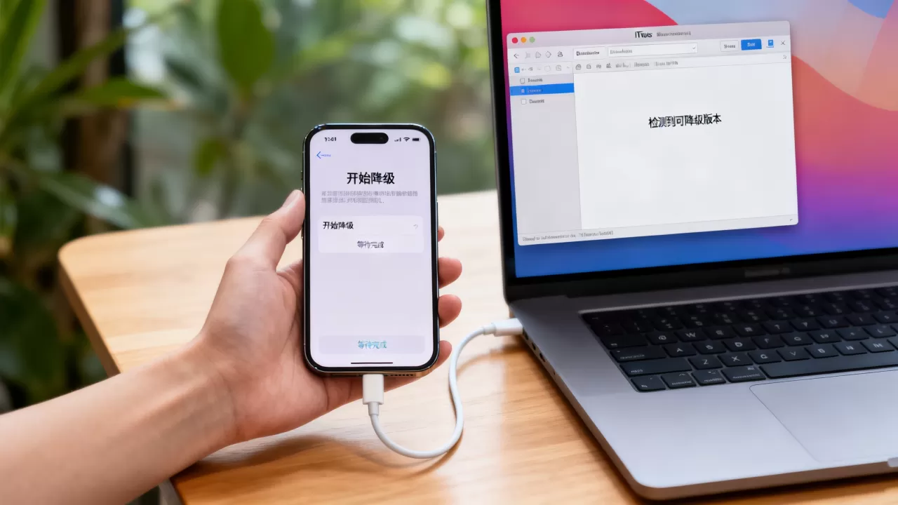 iphone怎么用手机降级，苹果手机系统降级教程