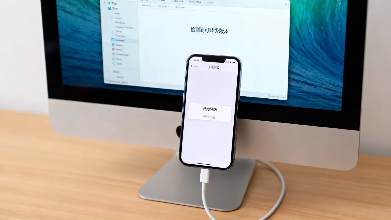 iphone怎么用手机降级，苹果手机系统降级教程