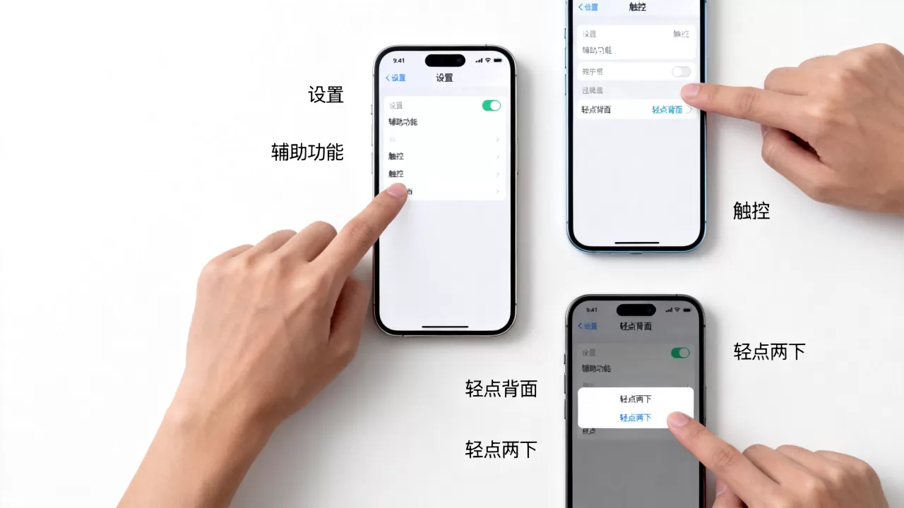 iphone怎么设置双击唤醒屏幕，iphone双击亮屏怎么设置