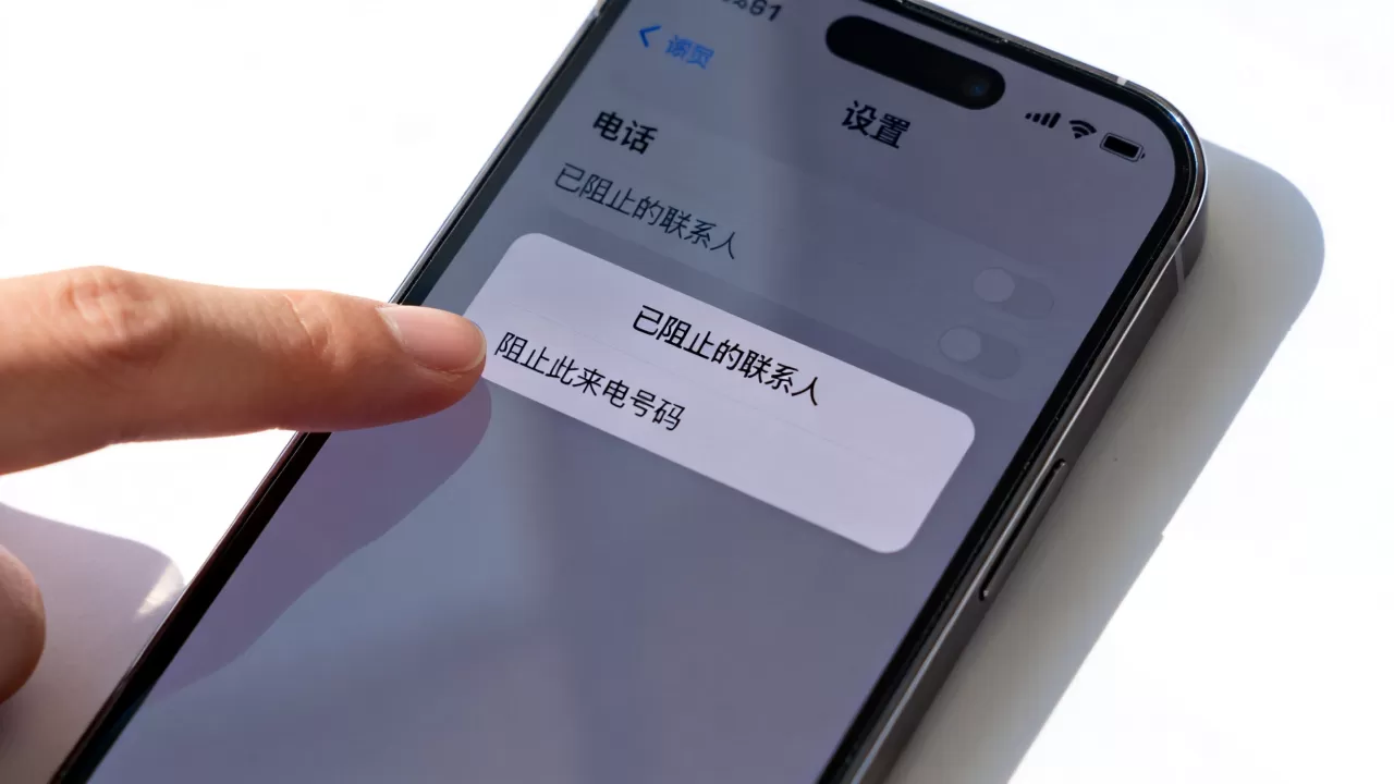 iphone怎么查看拉黑名单，iphone黑名单在哪里看