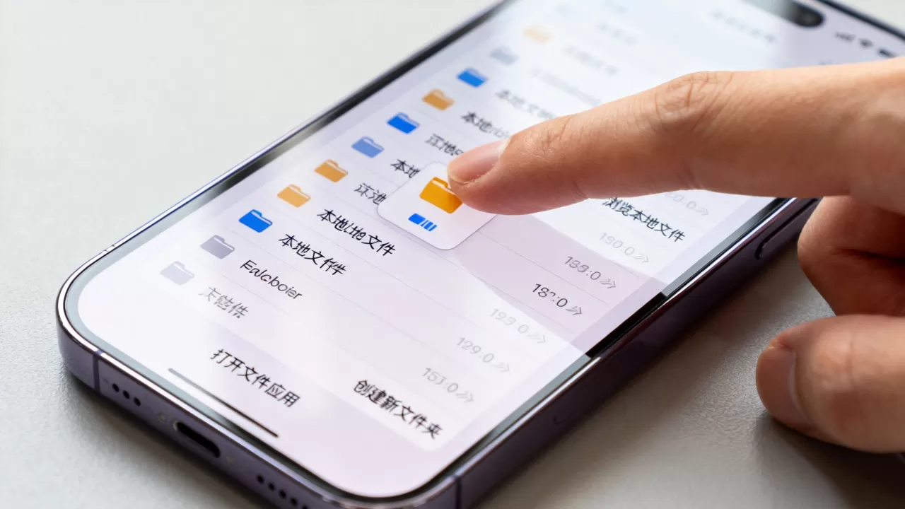 iphone怎么管理本地文件，iphone文件管理