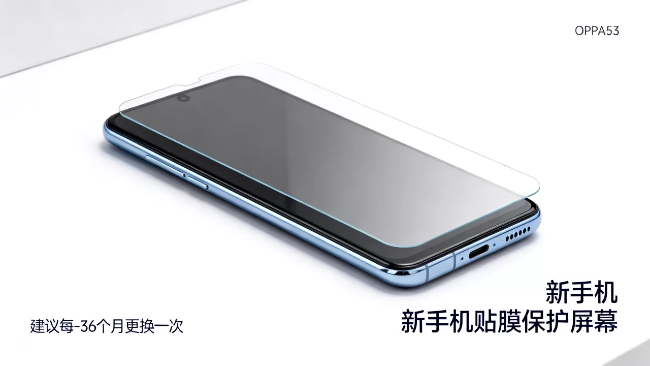 为什么刚买的oppoa53就贴了膜，手机贴膜多久换一次