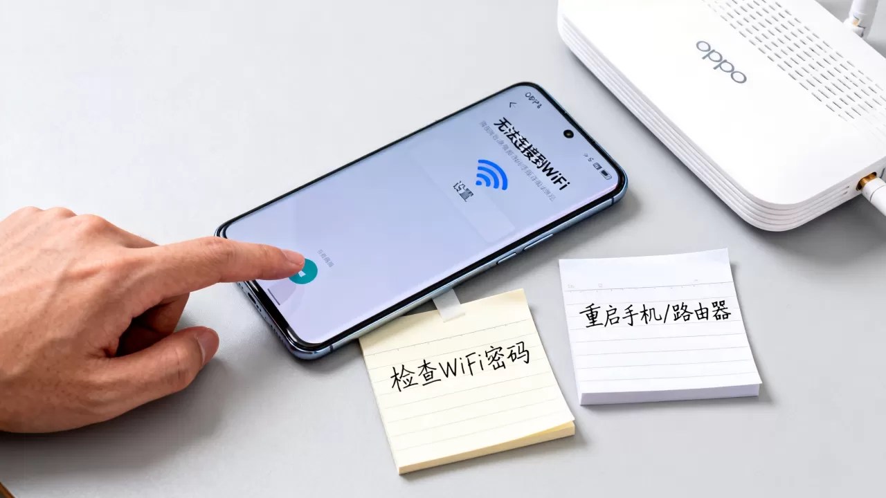为什么oppo手机连不上wifi，oppo手机连不上wifi怎么办