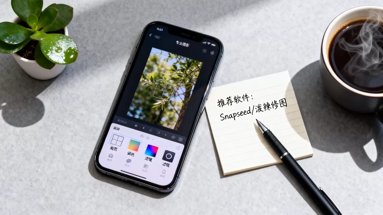 iphone图片怎么编辑，iphone照片编辑软件推荐
