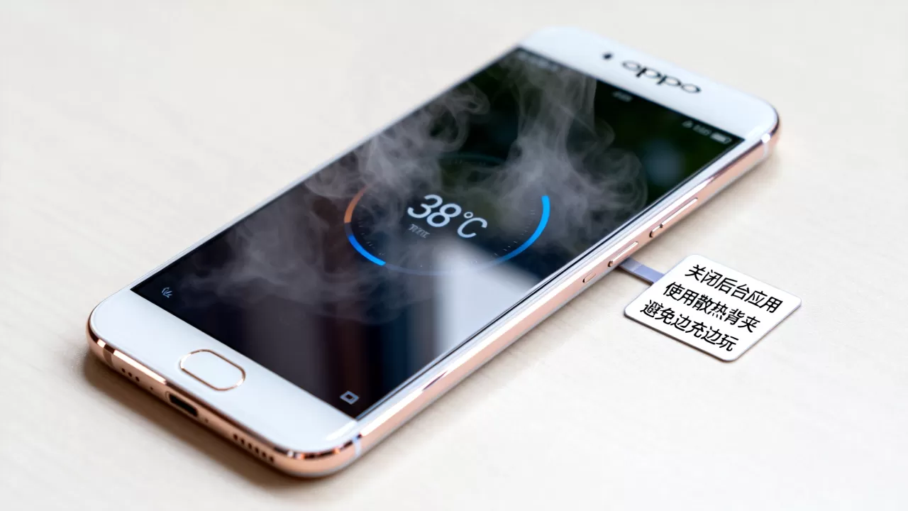 oppo r9电池为什么发烫，oppo r9手机发热严重怎么解决