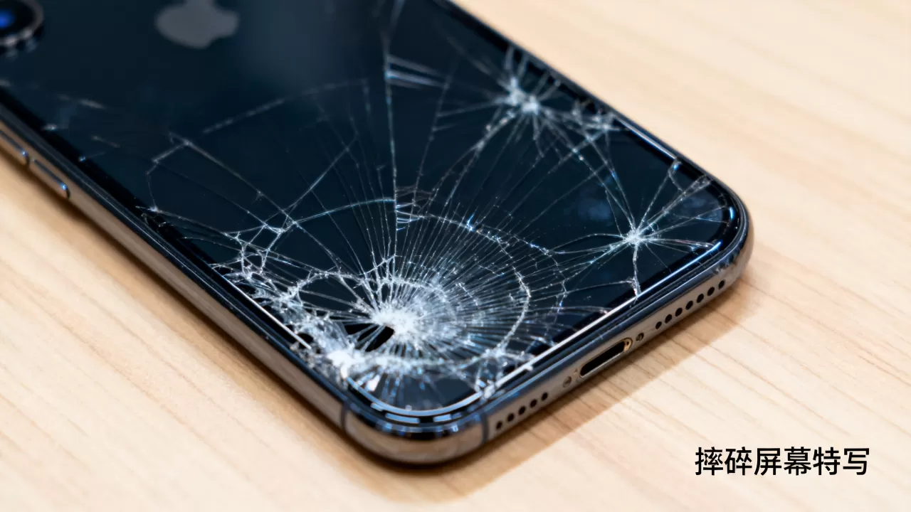 iphone手机屏幕摔碎了怎么办，换屏大概多少钱