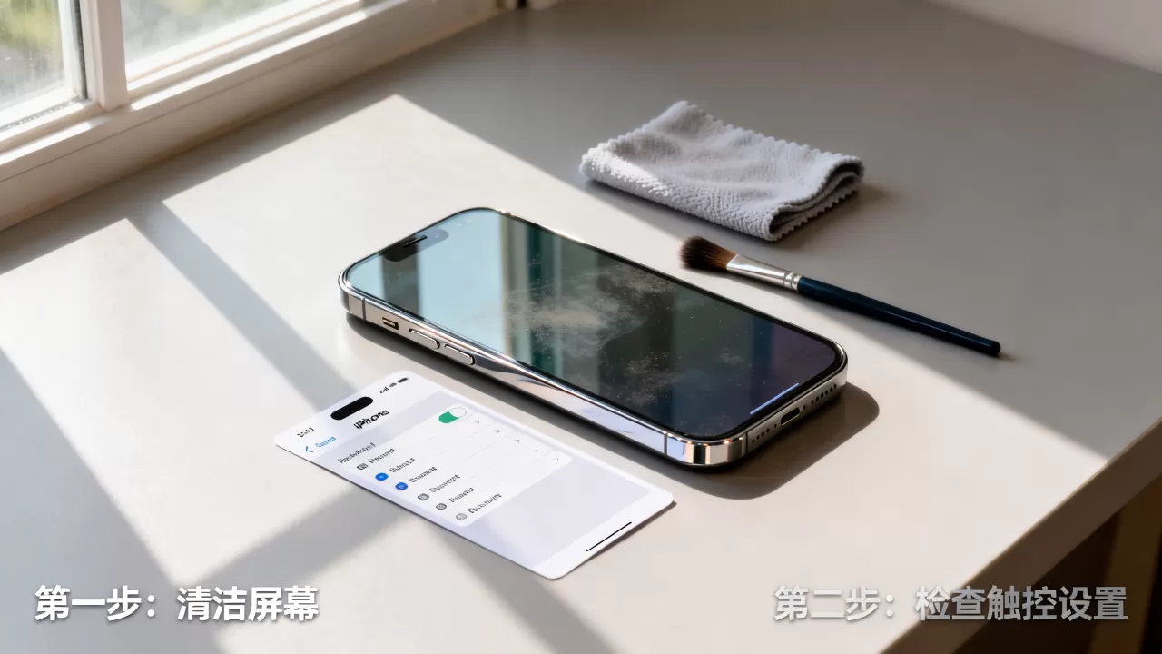 iphone手机触摸屏不灵敏怎么办，iPhone屏幕触控失灵修复