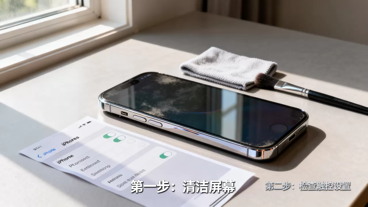 iphone手机触摸屏不灵敏怎么办，iPhone屏幕触控失灵修复