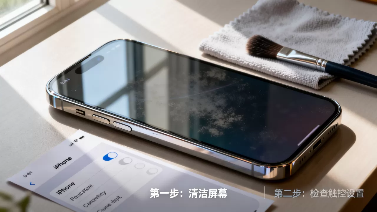 iphone手机触摸屏不灵敏怎么办，iPhone屏幕触控失灵修复